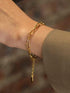 Bratara din argint Akila (Silver/Gold)